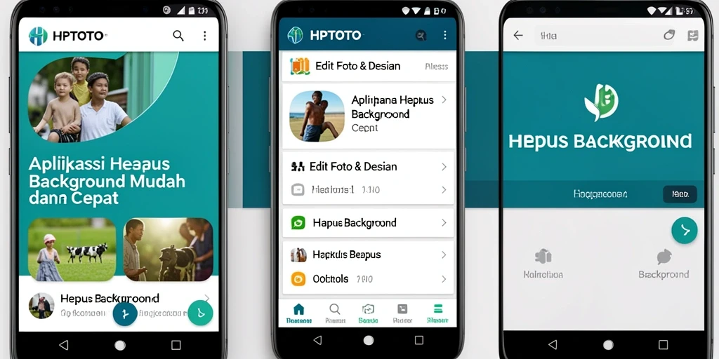 Tampilan antarmuka aplikasi HPTOTO yang sederhana dan intuitif.
