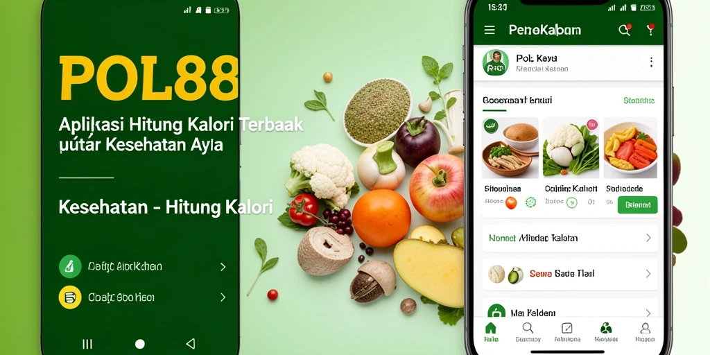 Tampilan antarmuka aplikasi POL88 yang user-friendly untuk Hitung Kalori.