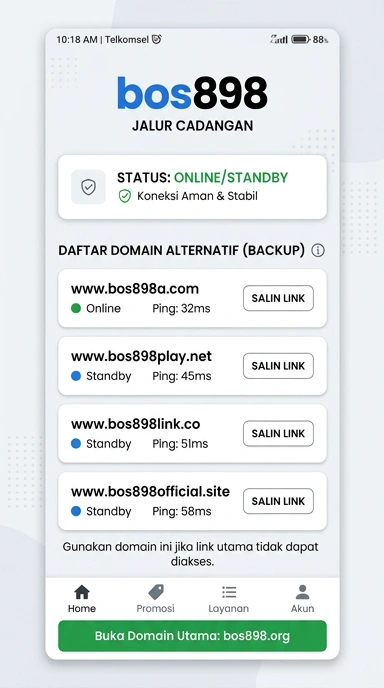 Link Alternatif Terbaru bos898 untuk Pengguna Android